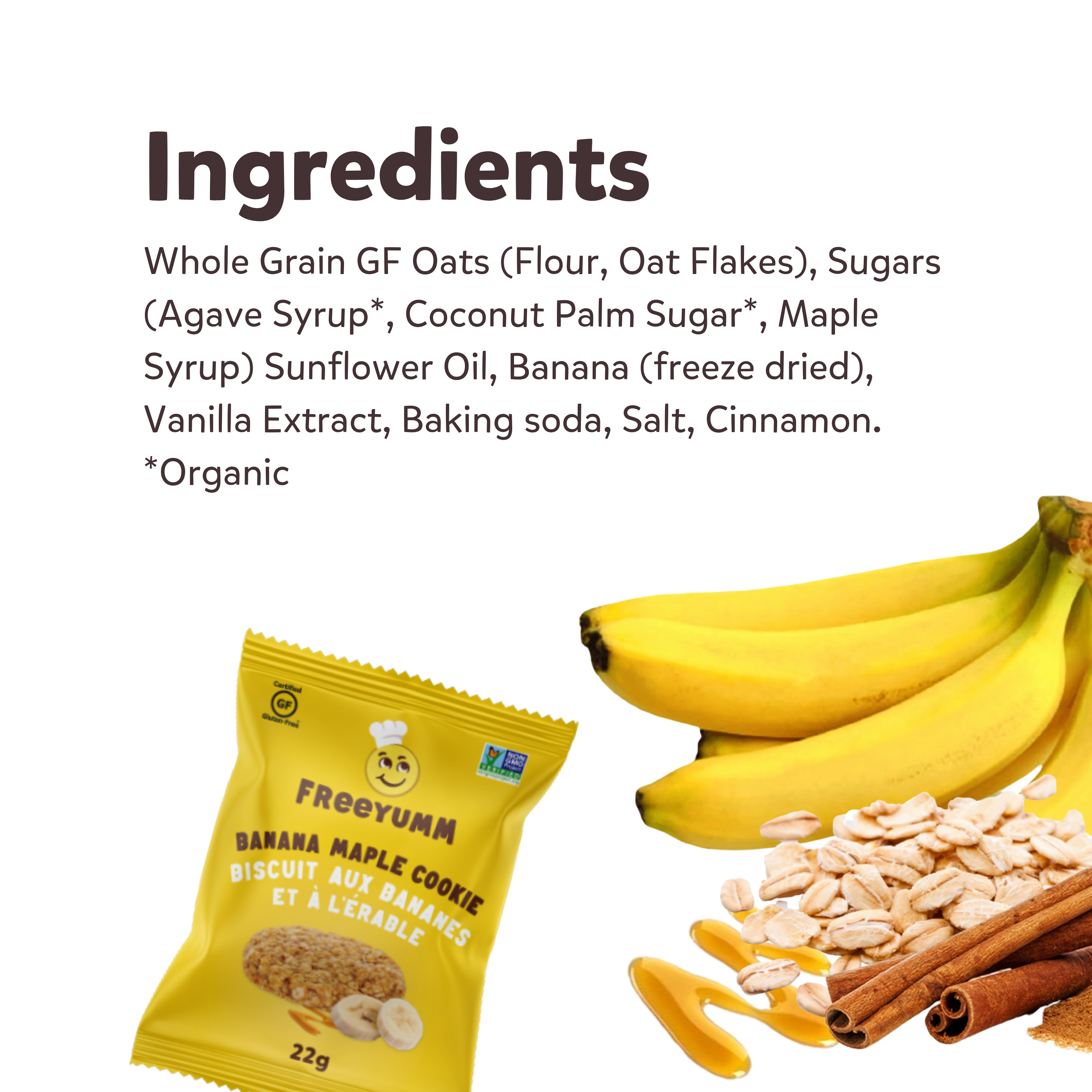 BANANA MAPLE SOFT BAKED COOKIES