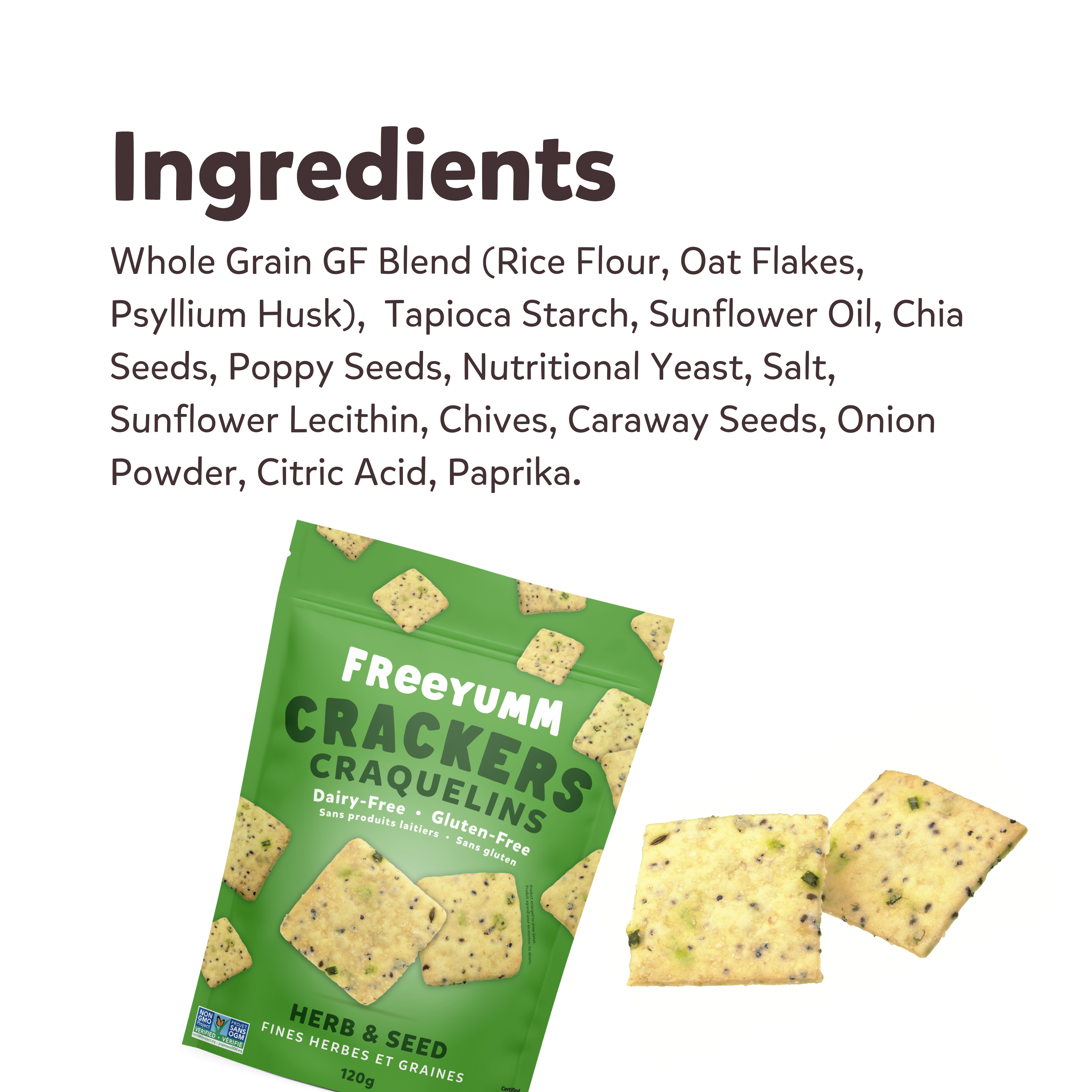 HERB & SEED CRACKERS
