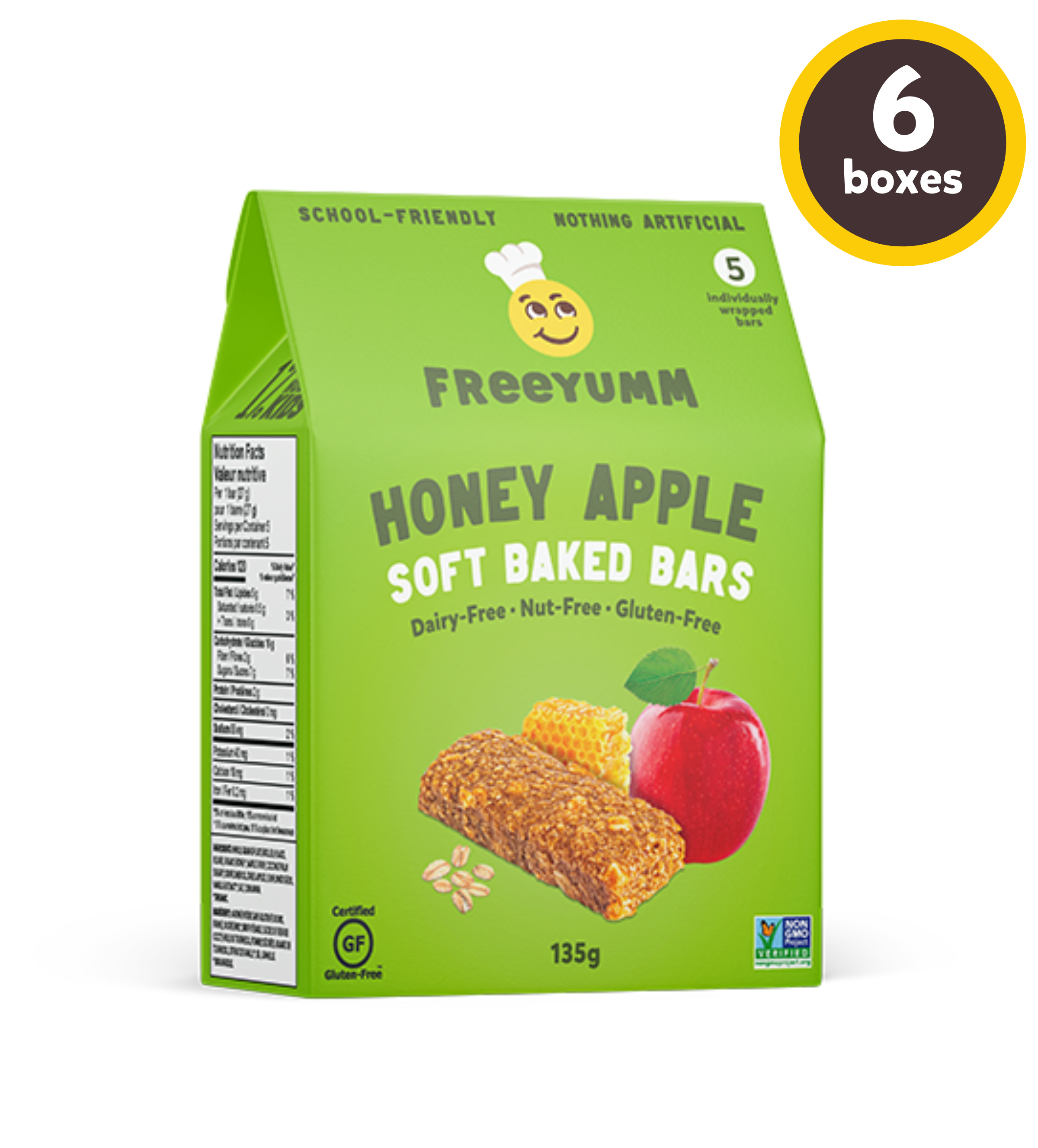 HONEY APPLE SOFT BAKED BARS