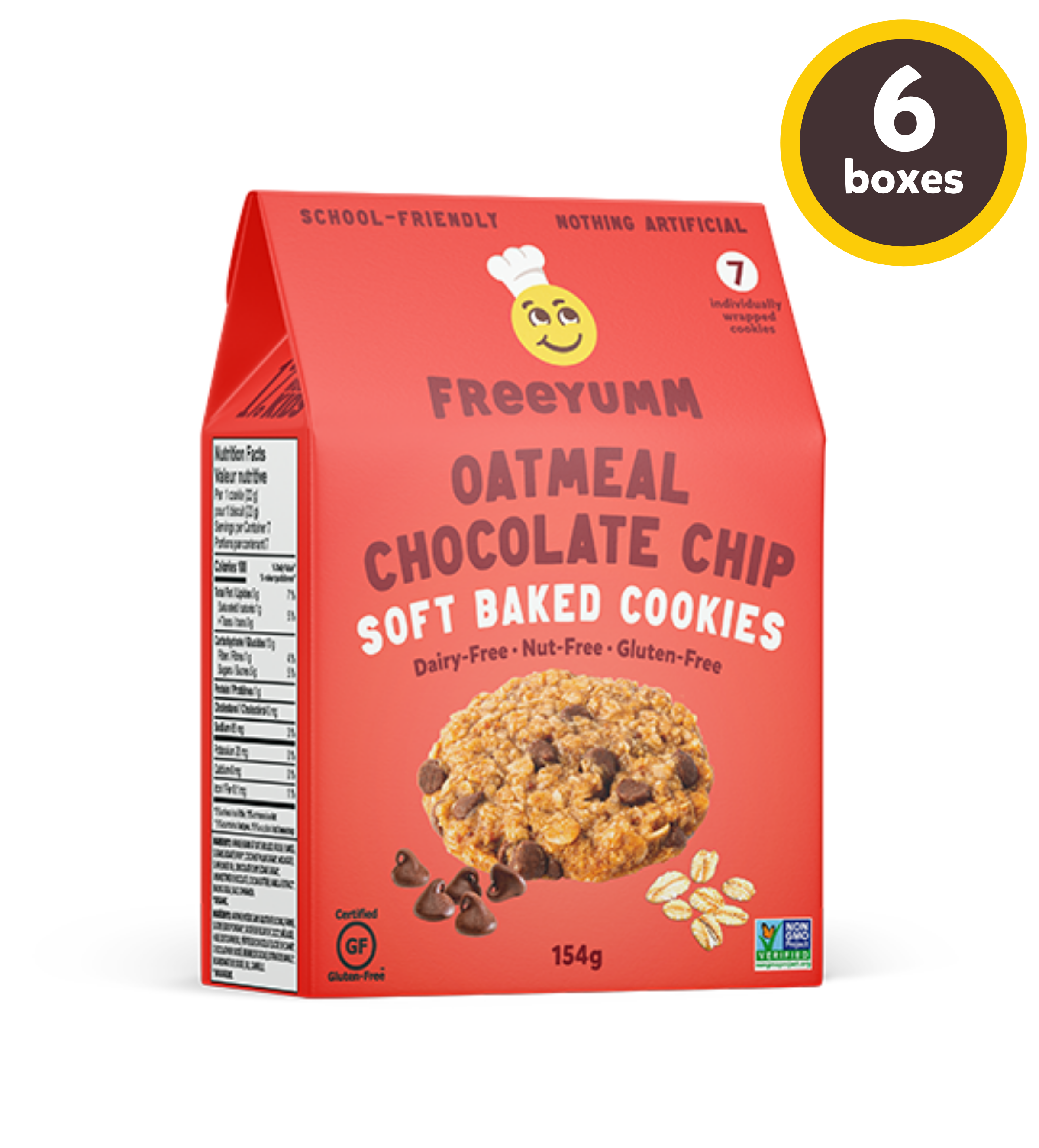 OATMEAL CHOCOLATE CHIP SOFT BAKED COOKIES